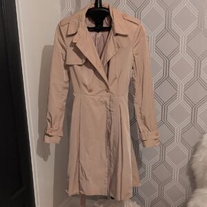 Bebe Beige Trench Coat